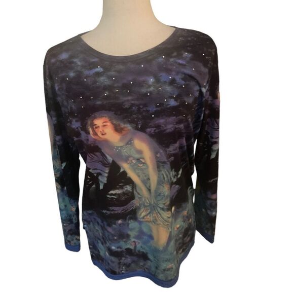 LS Collections Art Design Tunic - Picture 1 of 8